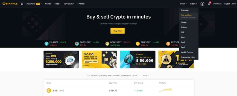 ▷ Comment vendre la cryptomonnaies sur Binance