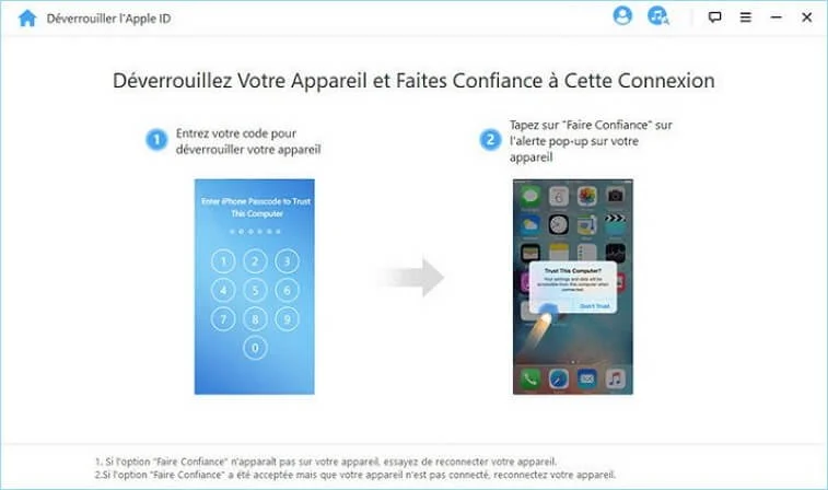 Déverrouiller Apple ID par LockWiper Logiciel de déverrouillage