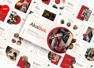 Noël Présentation PowerPoint – Thème et modèle PowerPoint pour Noël