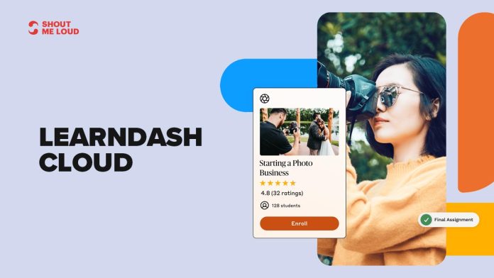 Hébergement Learndash avec hébergement cloud officiel