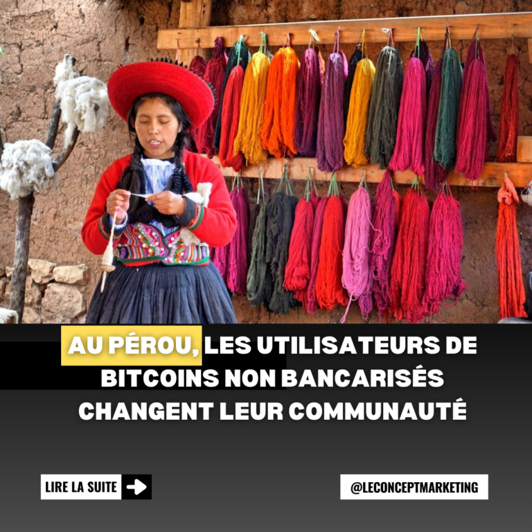 Au Pérou, les utilisateurs de bitcoins non bancarisés changent leur communauté