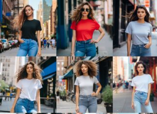 Midjourney T-Shirt Prompts pour des résultats étonnants ! (Impression à la demande) Midjourney Prompt #3 : Maquette Tshirt Bella Canvas 3001s