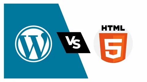 Comparaison entre WordPress et HTML pour créer un site web