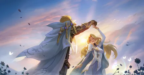 Vous souhaitez essayer Mobile Legends ? Découvrez ce jeu mobile et son nouveau héros Illustration du héros Zetian dans Mobile Legends: Bang Bang avec ses compétences en surbrillance